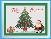MARCO FOTOS A4 NAVIDAD ARBOL | 1 UNIDADES | (ARGUVAL, S,L,)